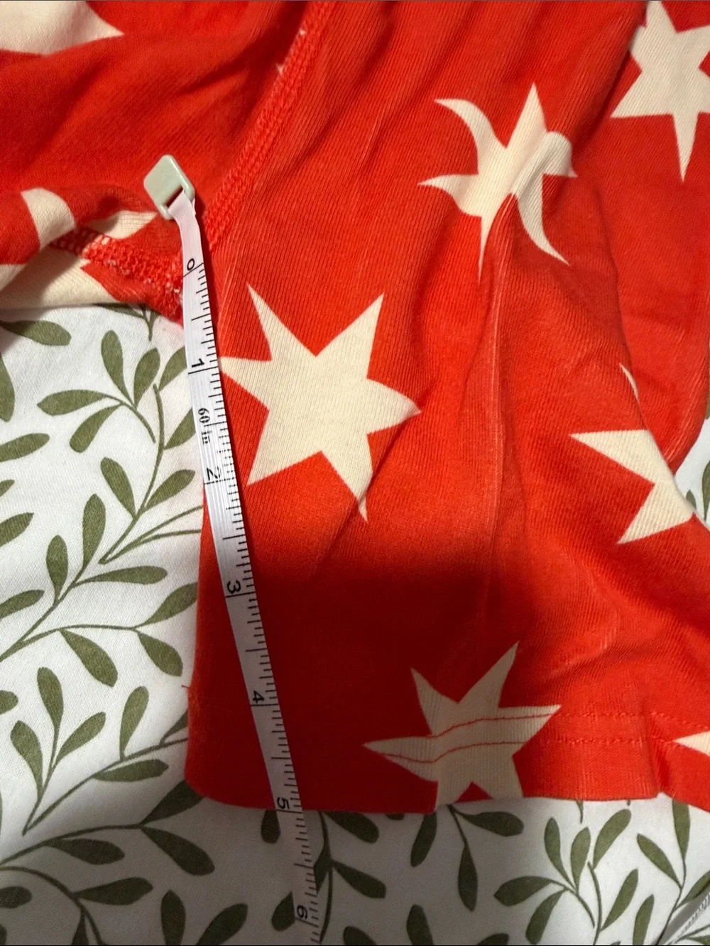 Hanna Andersson Red Star Short Pajama Set